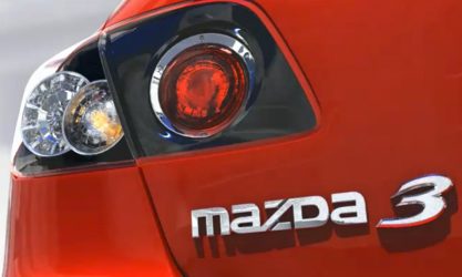 mazda red white 5