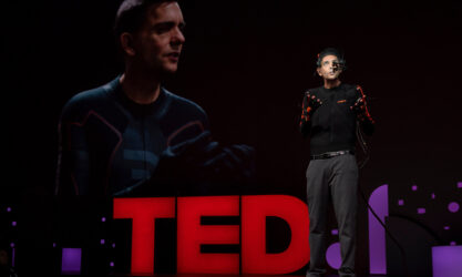 数字王国助力首位虚拟人亮相 TED 2019